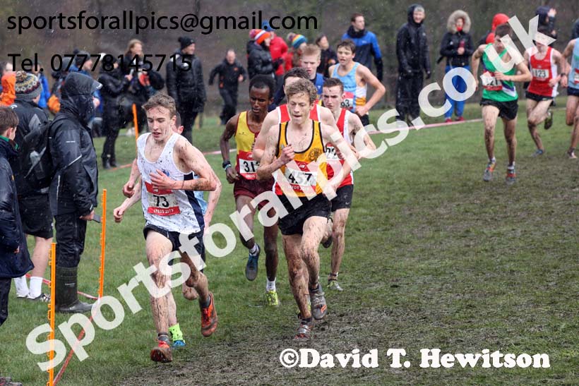 Intermediate boys 2019 New Balance English Schools Cross Country Champs, Temple Newsam, Leeds. Photo:  David T. Hewitson/Sports for All Pics